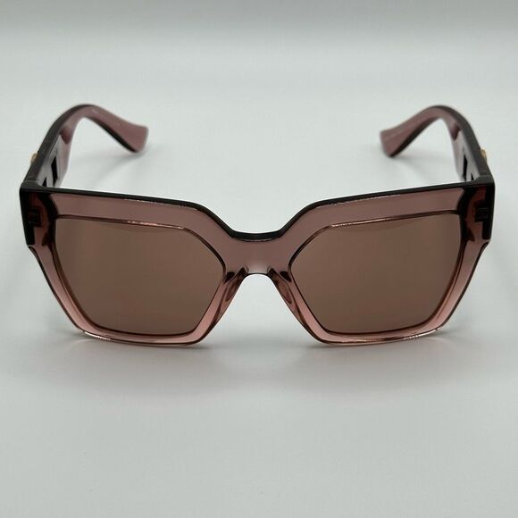 Versace Pink Sunglasses with Gold Accents main image 9
